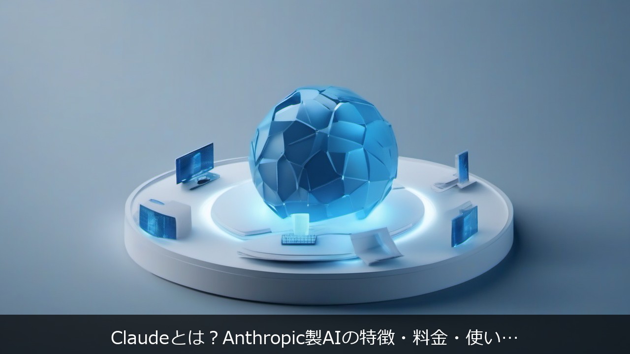 Claudeとは？Anthropic製AIの特徴・料金・使い方 アイキャッチ