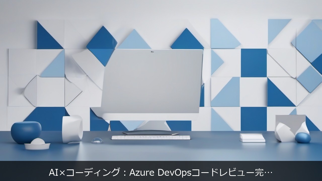 AI×コーディング：Azure DevOpsコードレビュー完全ガイド｜設定手順とのアイキャッチ画像