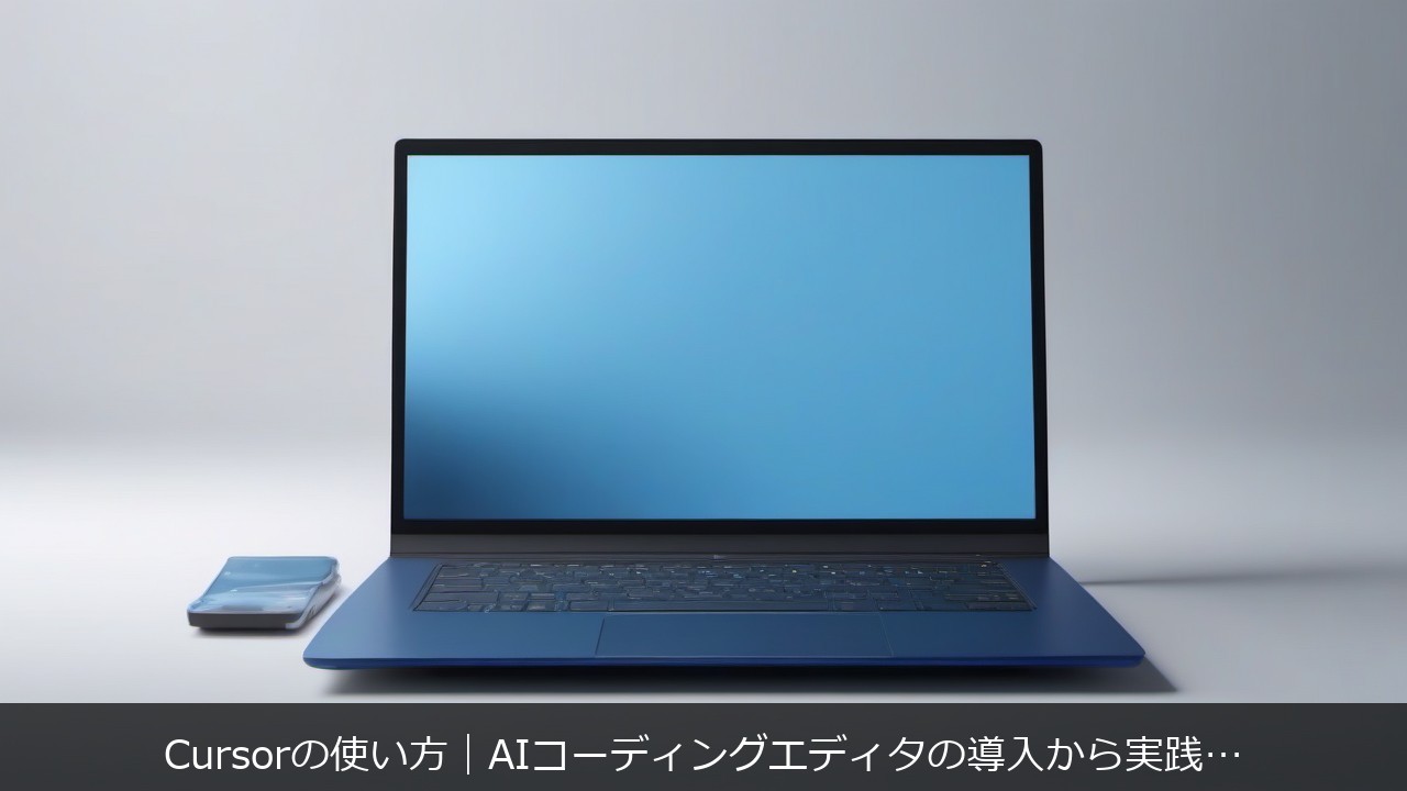 Cursorの使い方｜AIコーディングエディタの導入から実践テクニックまでのアイキャッチ画像