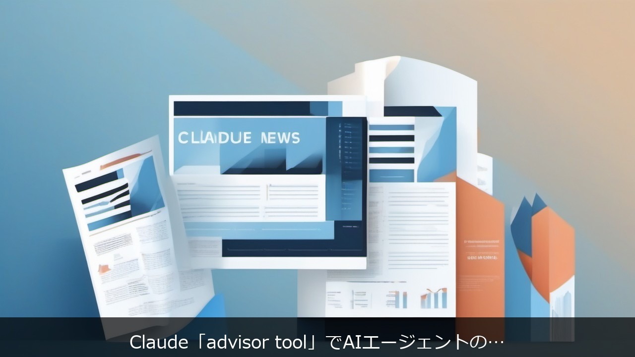Claude「advisor tool」でAIエージェントのコストを12%削減——Opus×Sonnetハイブリッド運用 アイキャッチ