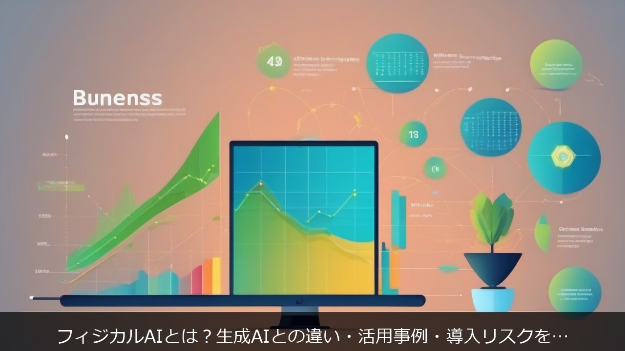 フィジカルAIとは？生成AIとの違い・活用事例・導入リスクをわかりやすく解説 アイキャッチ