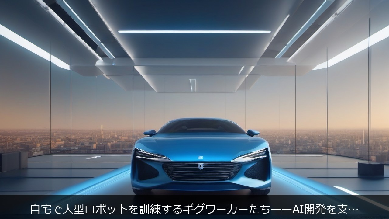 自宅で人型ロボットを訓練するギグワーカーたち——AI開発を支える「見えない労働」の実態 アイキャッチ