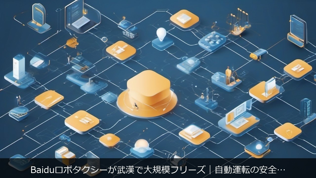 Baiduロボタクシーが武漢で大規模フリーズ｜自動運転の安全性リスクと今後の課題 アイキャッチ