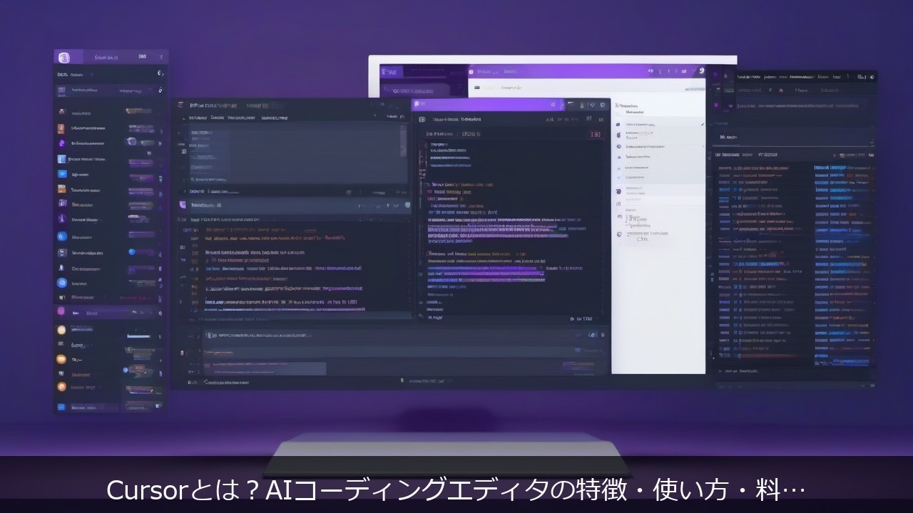 Cursorとは？AIコーディングエディタの特徴・使い方・料金を初心者向けに解説