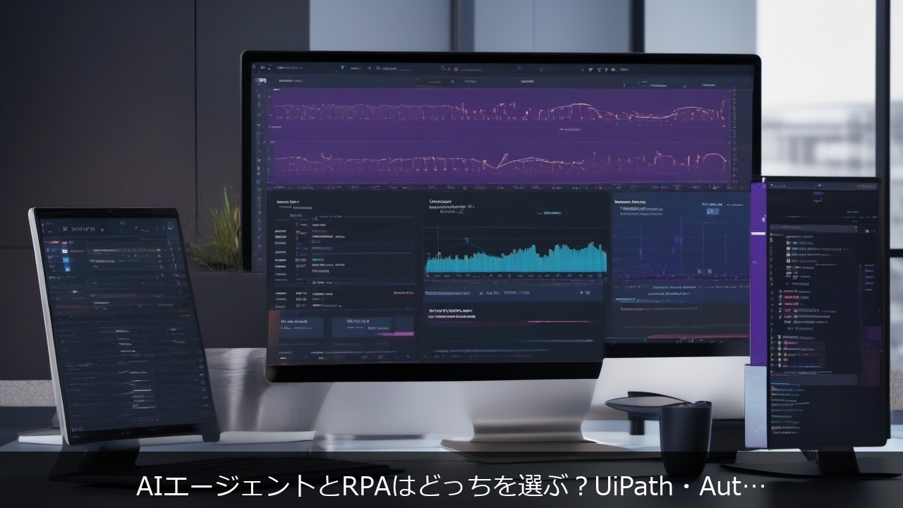 AIエージェントとRPAはどっちを選ぶ？UiPath・Automation Anywhereで見る使い分けの判断軸【20 アイキャッチ