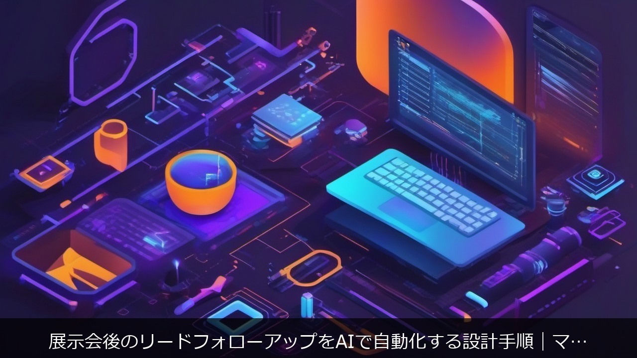 HubSpot：展示会後のリードフォローアップをAIで自動化する設計手順｜マルチタッチ・ケイデンス構築ガイド アイキャッチ
