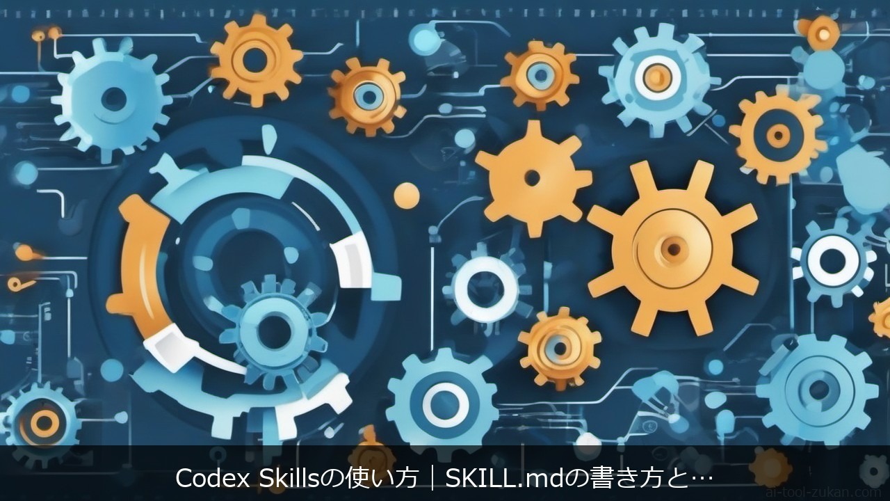 CodexのSkills機能でSKILL.mdに手順をまとめAIコーディングを効率化する