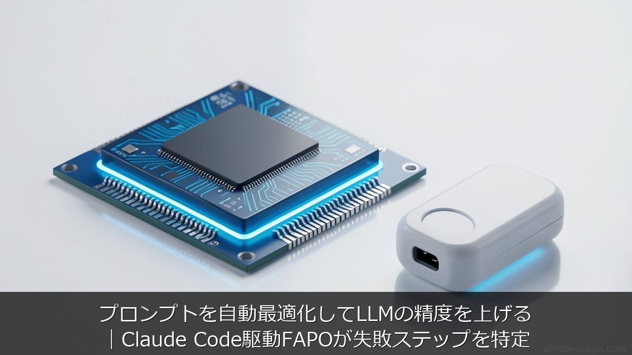 プロンプトを自動最適化してLLMに関する記事のアイキャッチ画像 - プロンプトを自動最適化してLLMの精度を上げる
