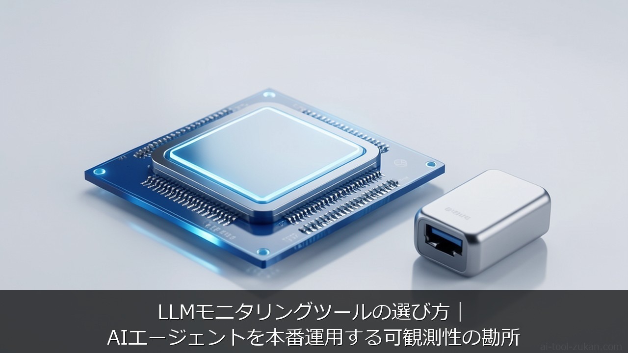 LLMモニタリングツールの選び方｜AIエージェントを本番運用する可観測性の勘所