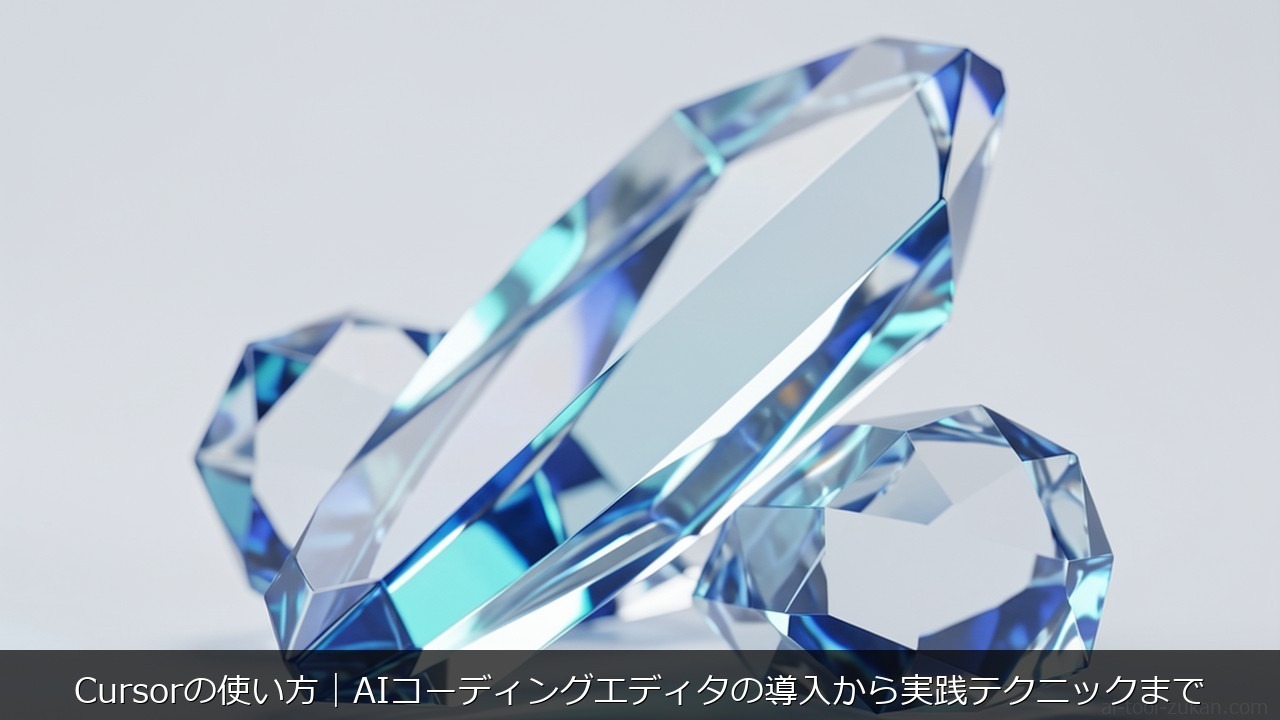 Cursorの使い方｜AIコーディングエディタの導入から実践テクニックまで のアイキャッチ画像