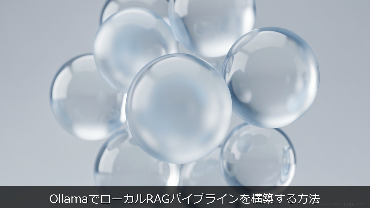 OllamaでローカルRAGパイプラインを構築する方法