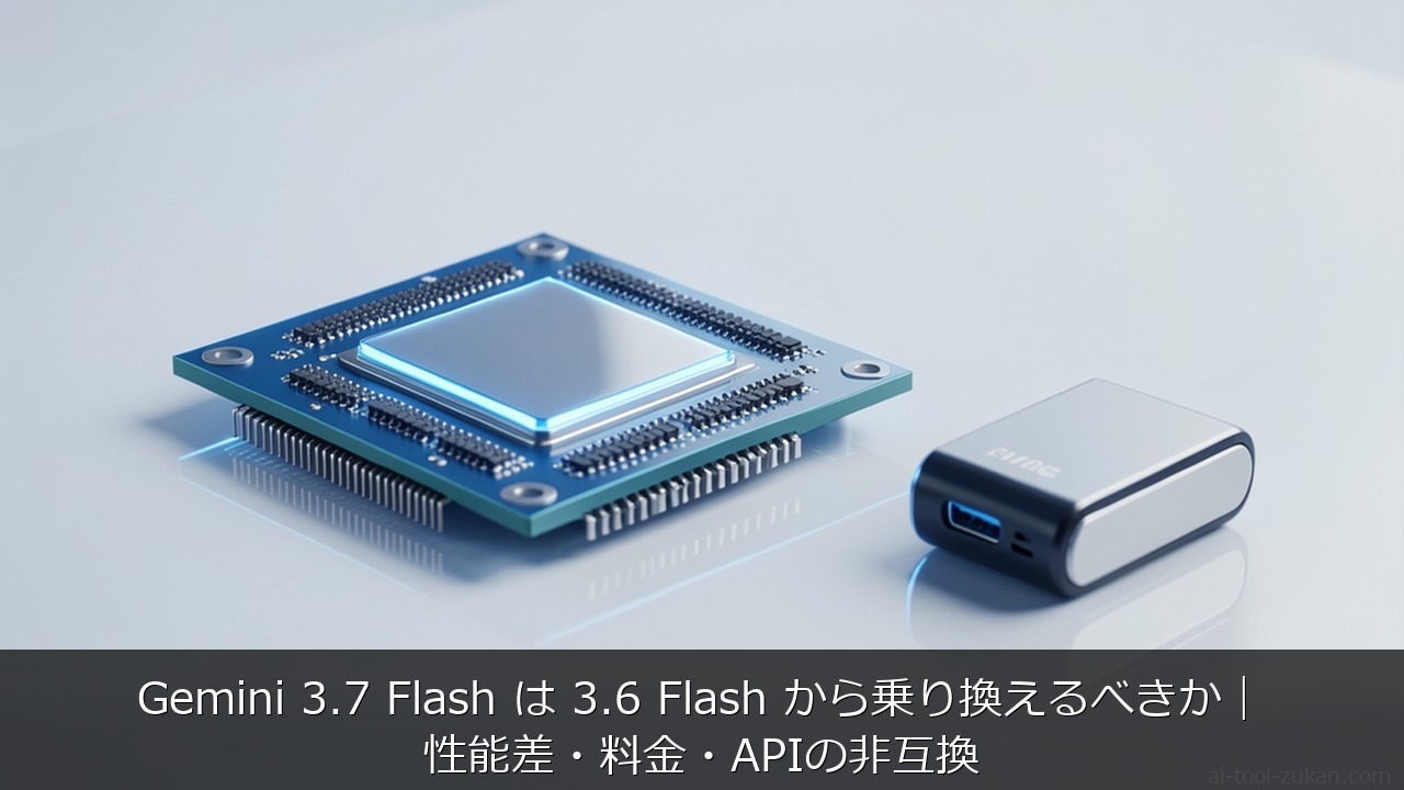 Gemini 3.7 Flash と 3.6 Flash の比較